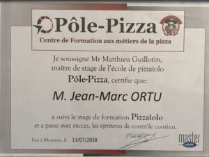 diplome pizzaiolo